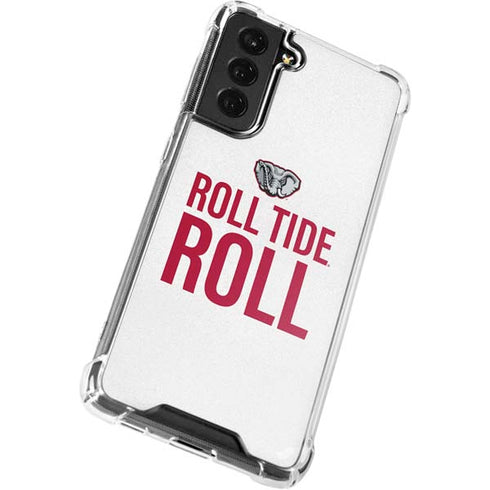 University of Alabama Crimson Roll Tide Galaxy S22 Clear Case