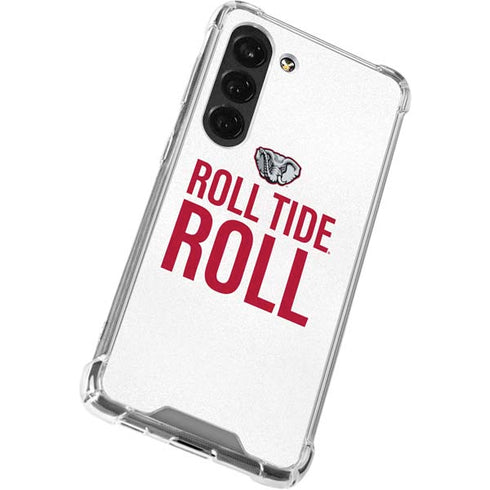 University of Alabama Crimson Roll Tide Galaxy S23 Clear Case