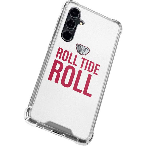 University of Alabama Crimson Roll Tide Galaxy S23 FE Clear Case