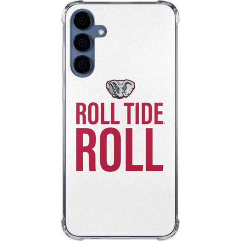 University of Alabama Crimson Roll Tide Galaxy S24 Clear Case