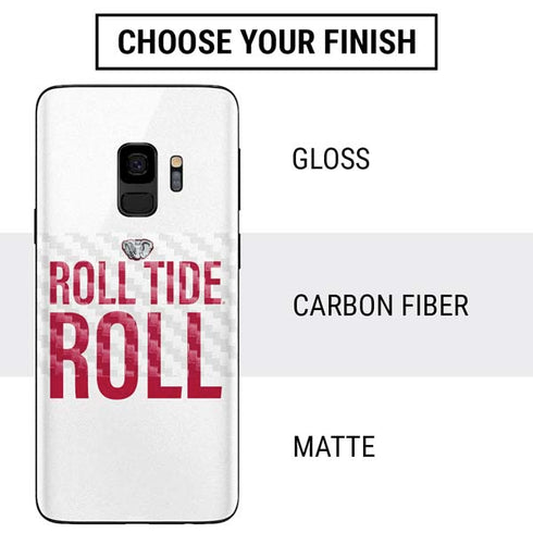 University of Alabama Crimson Roll Tide Galaxy S9 Skin
