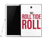 University of Alabama Crimson Roll Tide Samsung Galaxy Tab Skin