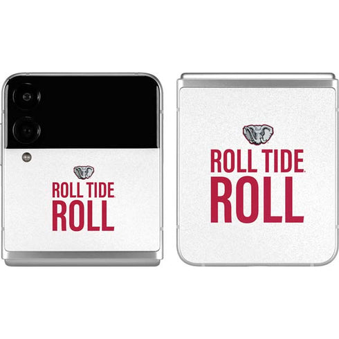 University of Alabama Crimson Roll Tide Galaxy Z Flip4 5G Skin