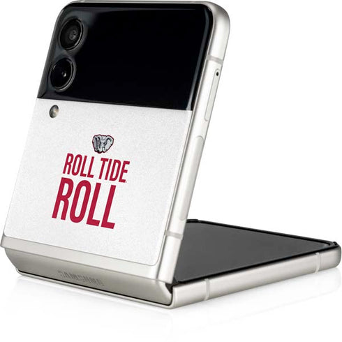 University of Alabama Crimson Roll Tide Galaxy Z Flip4 5G Skin
