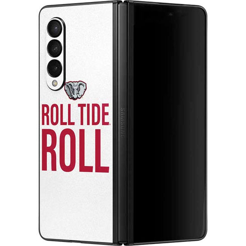 University of Alabama Crimson Roll Tide Galaxy Z Fold3 5G Skin