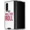 University of Alabama Crimson Roll Tide Galaxy Z Fold4 5G Clear Case