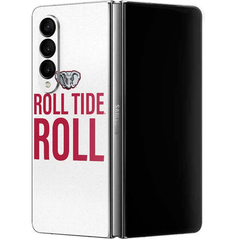 University of Alabama Crimson Roll Tide Galaxy Z Fold4 5G Skin