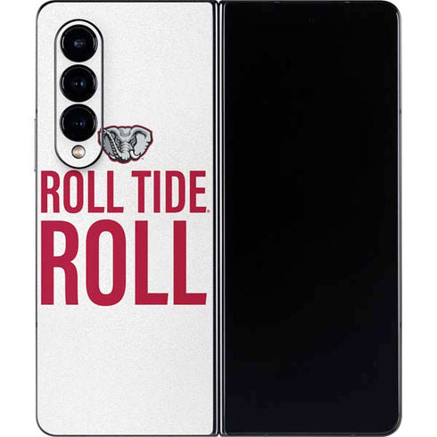 University of Alabama Crimson Roll Tide Galaxy Z Fold4 5G Skin