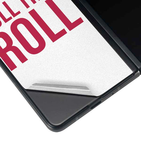 University of Alabama Crimson Roll Tide Galaxy Z Fold4 5G Skin