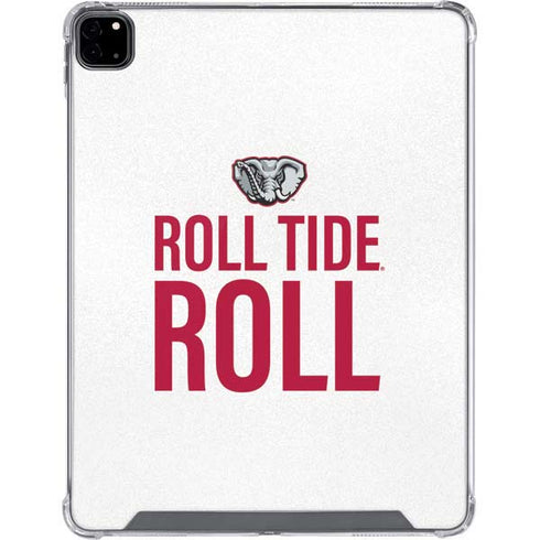 University of Alabama Crimson Roll Tide iPad Pro 12.9in (2020) Clear Case