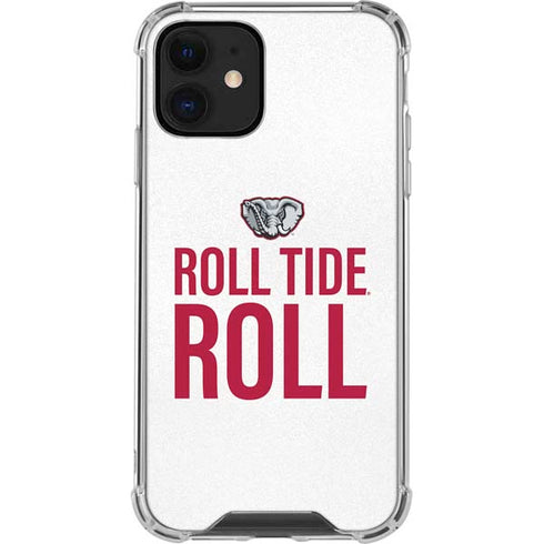 University of Alabama Crimson Roll Tide iPhone 12 Mini Clear Case