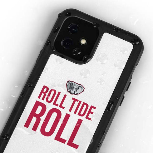 University of Alabama Crimson Roll Tide iPhone 12 Mini Waterproof Case