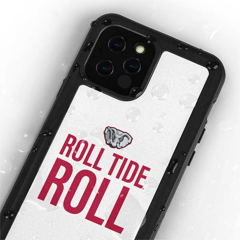 University of Alabama Crimson Roll Tide iPhone 12 Pro Waterproof Case