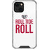 University of Alabama Crimson Roll Tide iPhone 13 Mini Clear Case