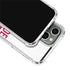 University of Alabama Crimson Roll Tide iPhone 13 Pro Clear Case