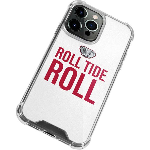 University of Alabama Crimson Roll Tide iPhone 13 Pro Clear Case