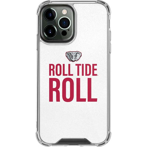 University of Alabama Crimson Roll Tide iPhone 13 Pro Max Clear Case