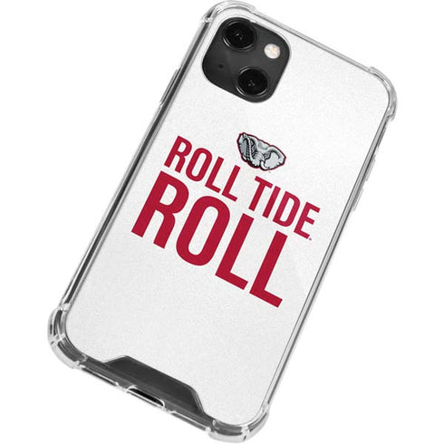 University of Alabama Crimson Roll Tide iPhone 14 Plus Clear Case