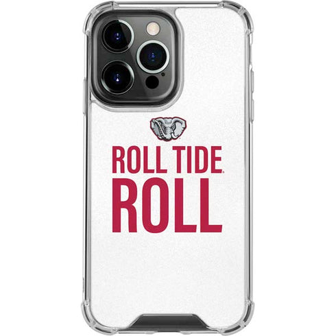 University of Alabama Crimson Roll Tide iPhone 15 Pro Clear Case