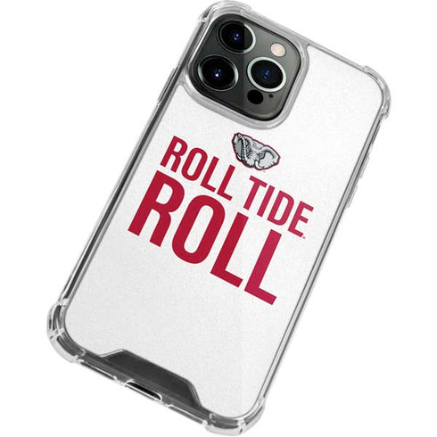 University of Alabama Crimson Roll Tide iPhone 14 Pro Clear Case