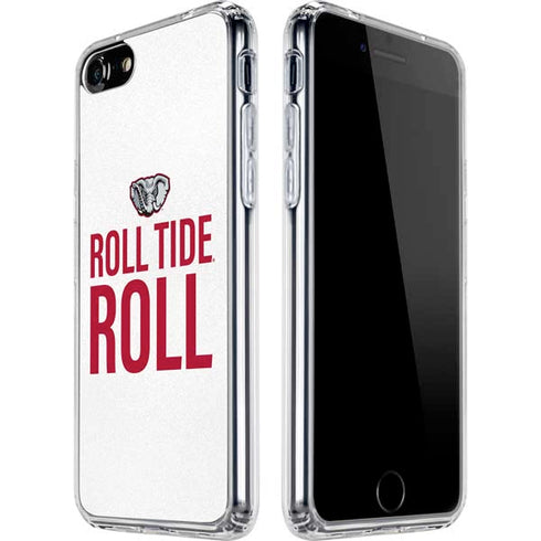 University of Alabama Crimson Roll Tide iPhone SE (2nd & 3rd Gen) Clear Case