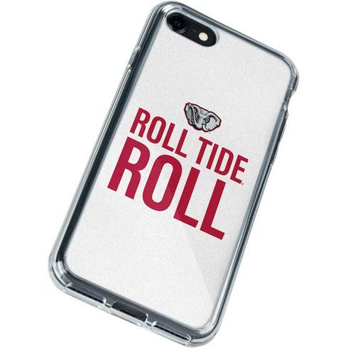 University of Alabama Crimson Roll Tide iPhone SE (2nd & 3rd Gen) Clear Case