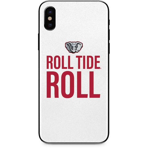 University of Alabama Crimson Roll Tide iPhone XS Skin