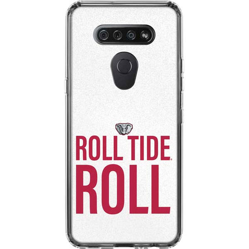 University of Alabama Crimson Roll Tide LG K51/Q51 Clear Case