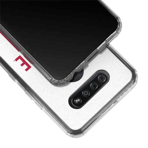 University of Alabama Crimson Roll Tide LG K51/Q51 Clear Case
