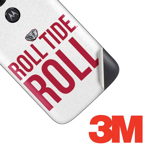 University of Alabama Crimson Roll Tide Moto E5 Play Skin
