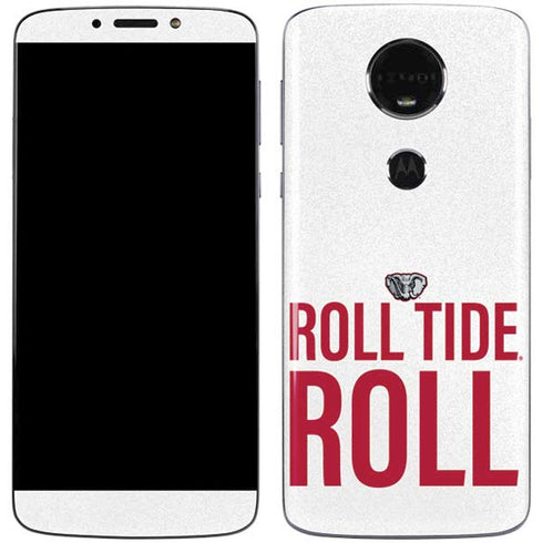 University of Alabama Crimson Roll Tide Moto E5 Plus Skin