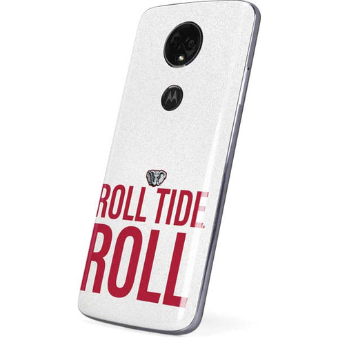 University of Alabama Crimson Roll Tide Moto E5 Plus Skin