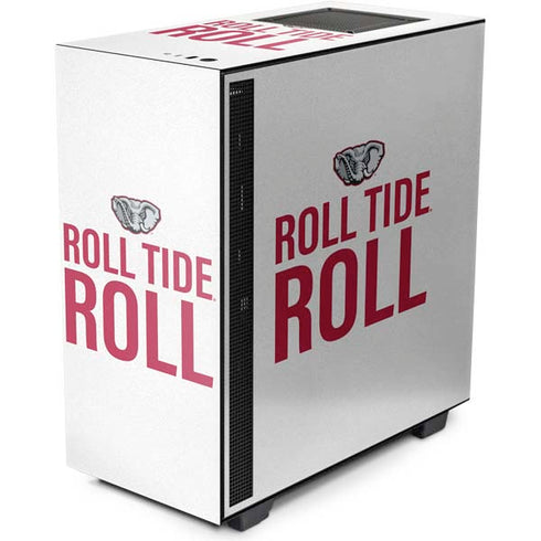 University of Alabama Crimson Roll Tide NZXT H510 Compact ATX Mid-Tower Case Skin
