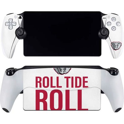 University of Alabama Crimson Roll Tide PlayStation Portal Remote Player Skin