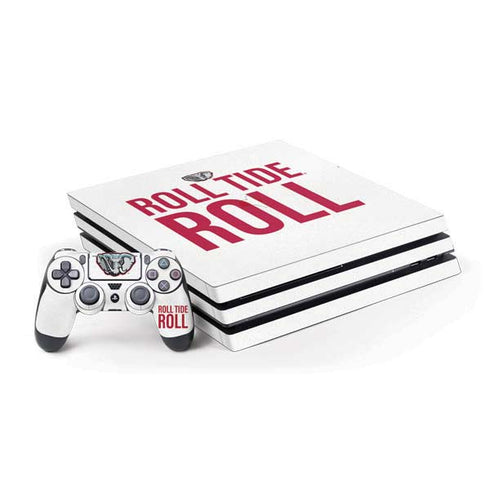 University of Alabama Crimson Roll Tide PS4 Pro Bundle Skin
