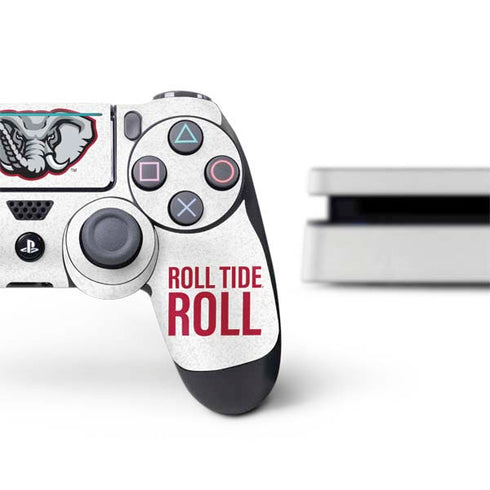 University of Alabama Crimson Roll Tide PS4 Slim Bundle Skin