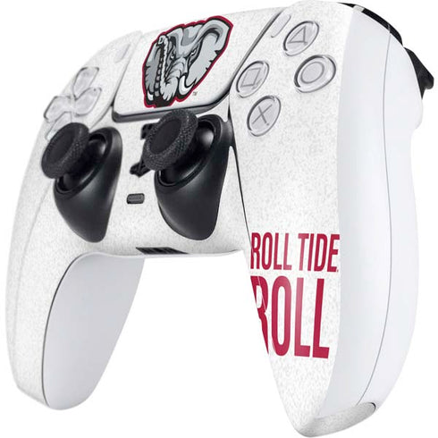 University of Alabama Crimson Roll Tide PS5 Controller Skin