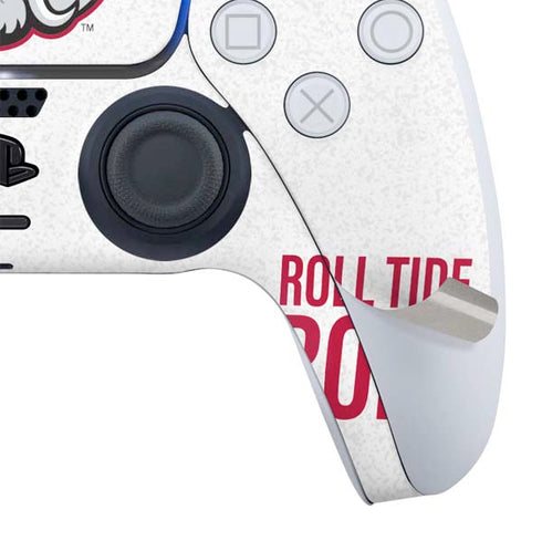 University of Alabama Crimson Roll Tide PS5 Controller Skin