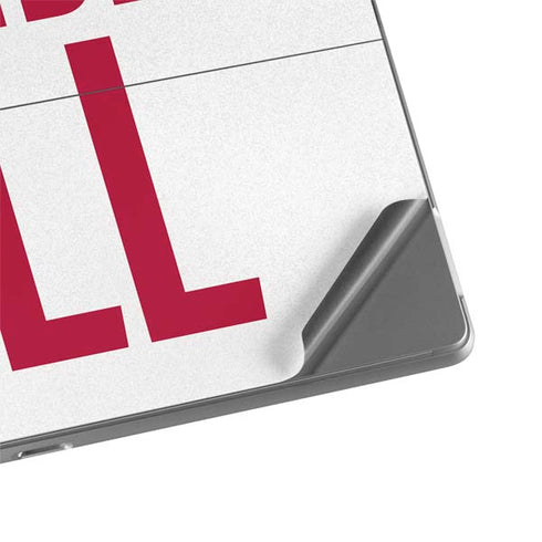 University of Alabama Crimson Roll Tide Surface Pro 8 Skin