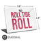 University of Alabama Crimson Roll Tide Universal Laptop 12in (9.8 x 6.8in) Skin