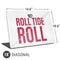 University of Alabama Crimson Roll Tide Universal Laptop 18in (14.6 x 10.6in) Skin