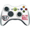 University of Alabama Crimson Roll Tide Xbox 360 Wireless Controller Skin