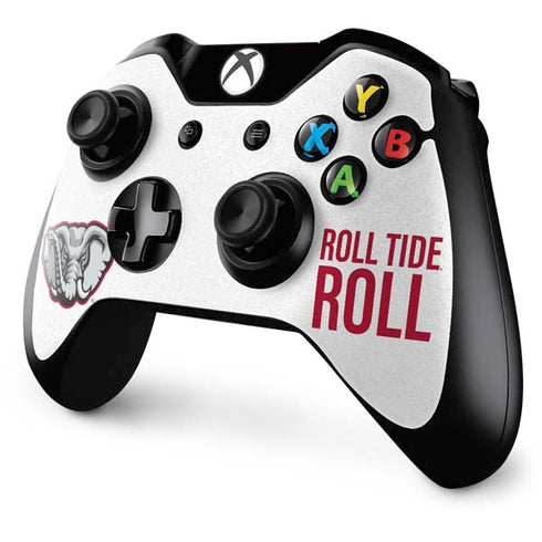 University of Alabama Crimson Roll Tide Xbox One Controller Skin