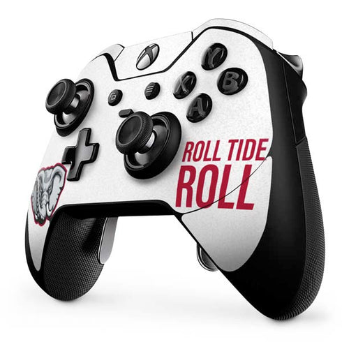 University of Alabama Crimson Roll Tide Xbox One Elite Controller Skin