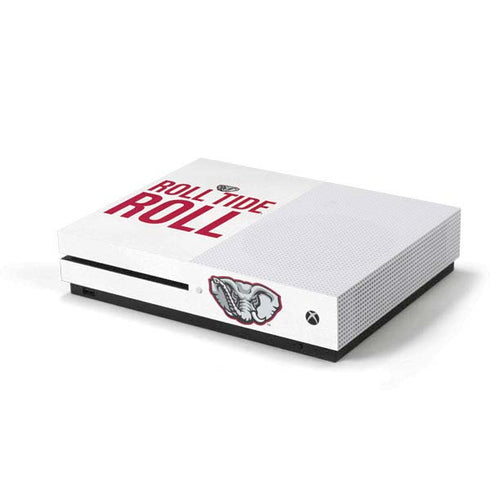 University of Alabama Crimson Roll Tide Xbox One S Console Skin