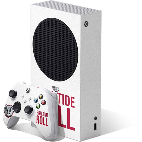 University of Alabama Crimson Roll Tide Xbox Series S Bundle Skin