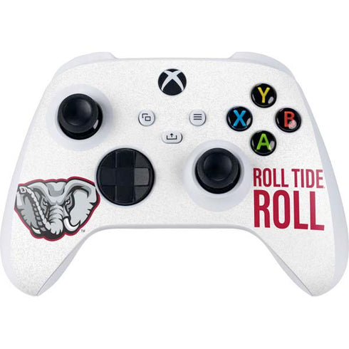 University of Alabama Crimson Roll Tide Xbox Series S Controller Skin