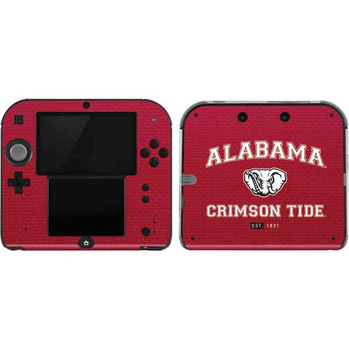 University of Alabama Crimson Tide Basketball Nintendo 2DS Skin