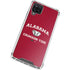 University of Alabama Crimson Tide Basketball Galaxy A12 Clear Case