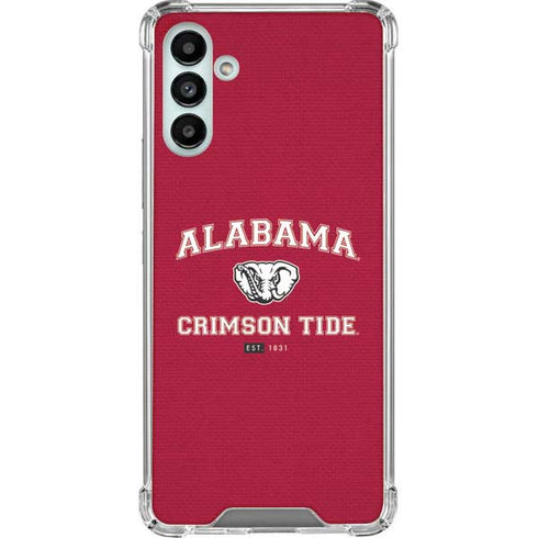 University of Alabama Crimson Tide Basketball Galaxy A13 5G Clear Case